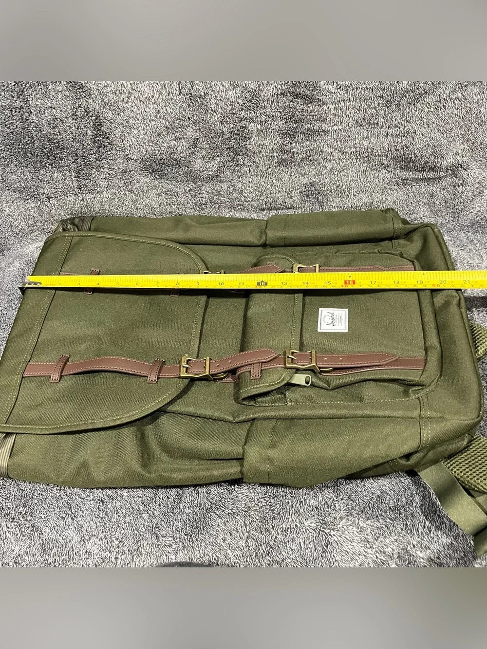 Herschel Little America Backpack Ivy green/ army green